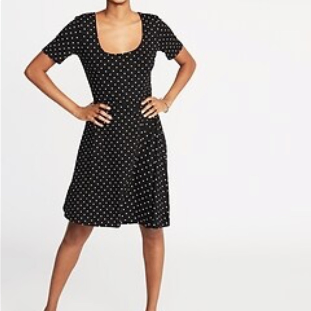 Polka Dot Fit and Flare